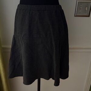 Nomadic Traders Charcoal A-Line Skirt